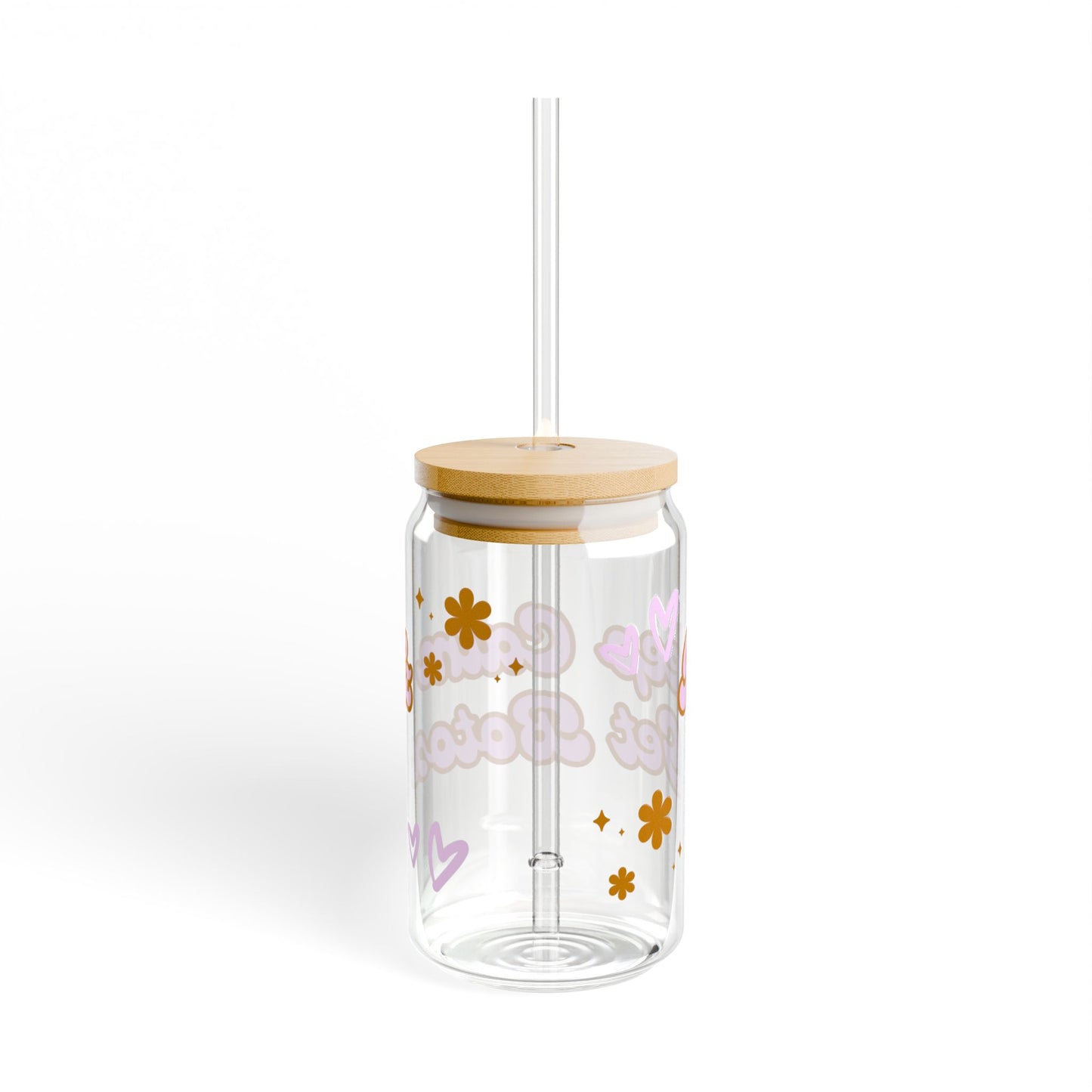 Sipper Glass - 16oz - Keep Calm & Get Botox