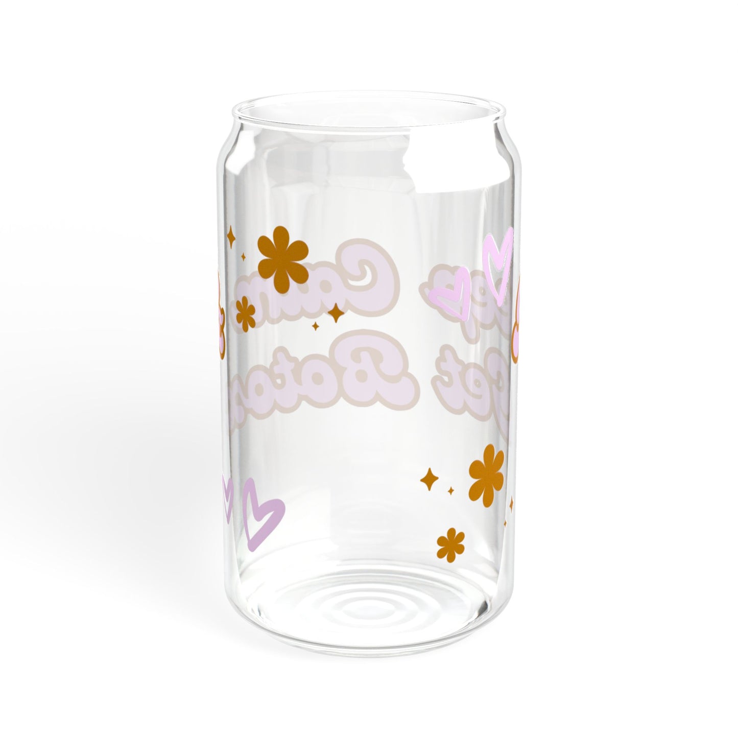 Sipper Glass - 16oz - Keep Calm & Get Botox