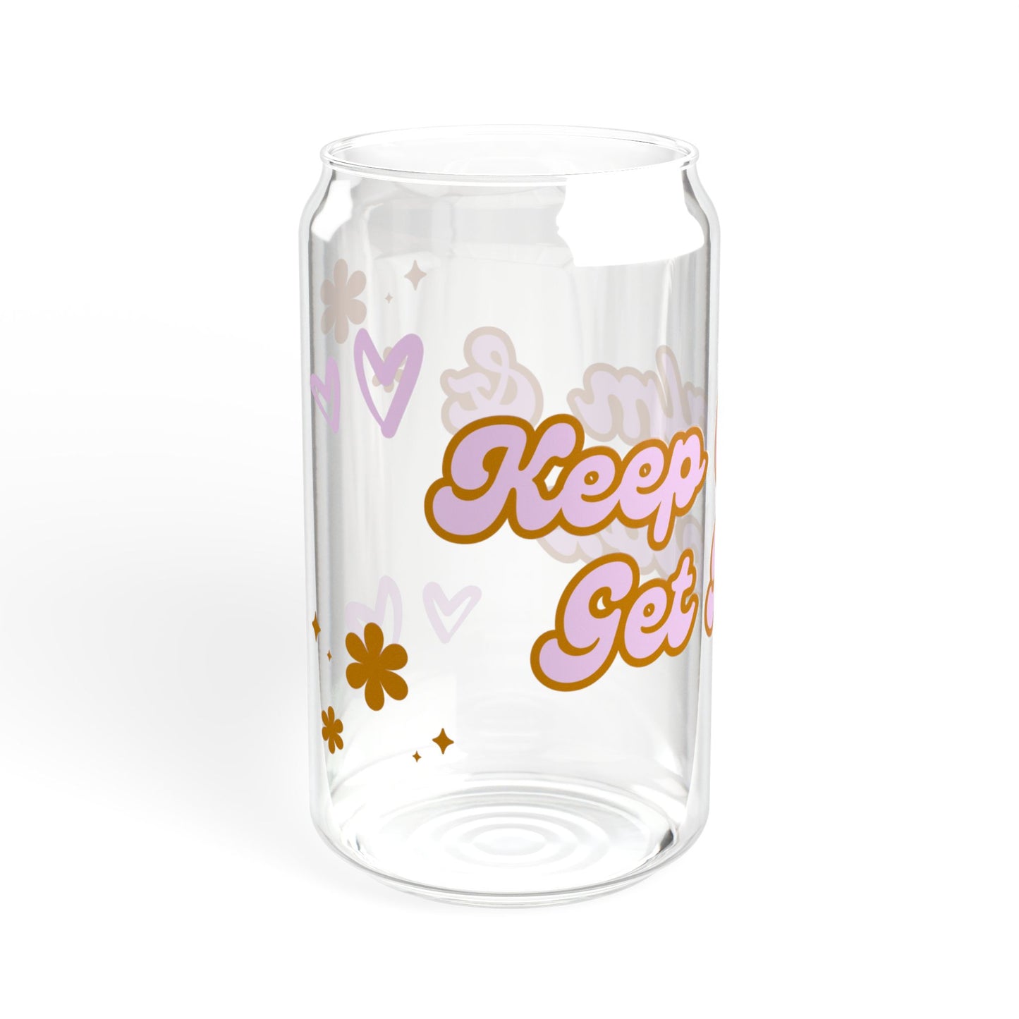 Sipper Glass - 16oz - Keep Calm & Get Botox