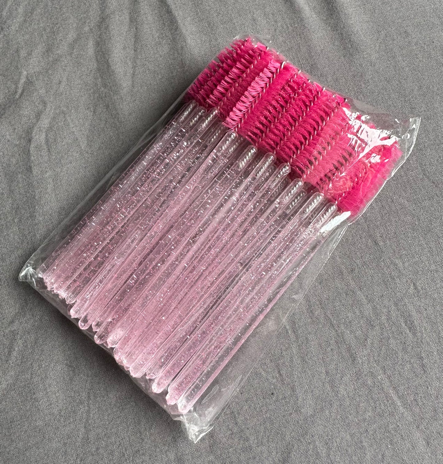 Glitter Mascara Brushes - 50 Pack