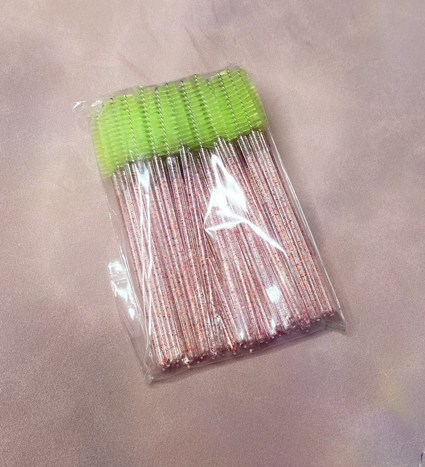 Glitter Mascara Brushes - 50 Pack