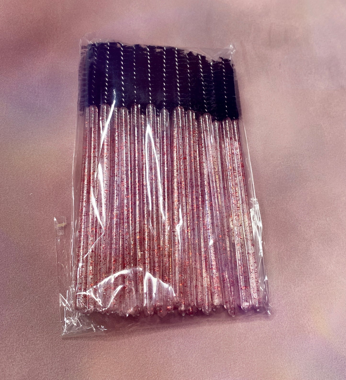 Glitter Mascara Brushes - 50 Pack