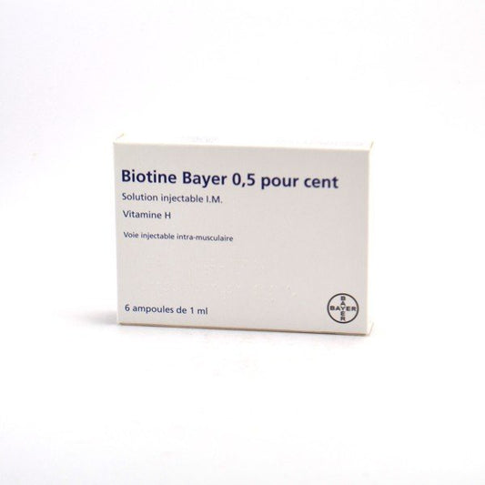 Vitamin H (Biotin) 1ml (x6 vials)
